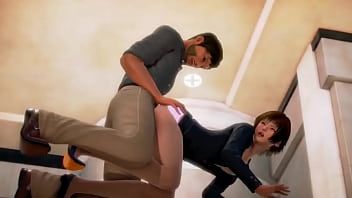 Putar Sekretaris hentai berhubungan seks dengan seorang pria di video porno panas