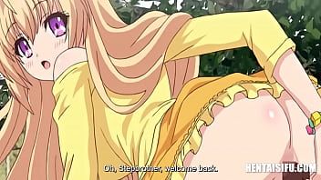 Oynat Aptal abla, onii-chan'ın bekaretini çalmasına izin verir