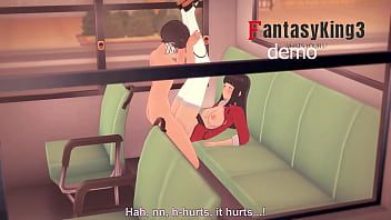 Hinata no ônibus com uniforme escolar | naruto | promo (vídeo completo no red)