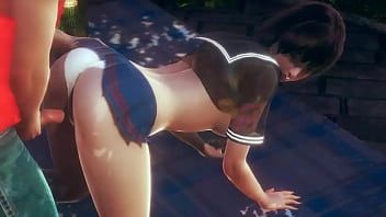 play Gadis sekolah cantik Hentai 18 tahun berhubungan seks dengan seorang pria di taman dalam permainan seks xxx panas