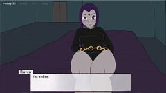 play Hentai Heroes Anime Ação: Raven libera seus poderes em sessão sexual completa