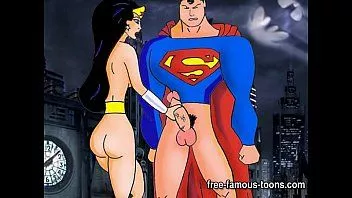 Riproduci Batman e superman famosi cartoni animati sesso
