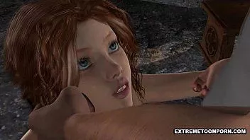 play 3d brunetka ssie kutasa i zostaje zerżnięta
