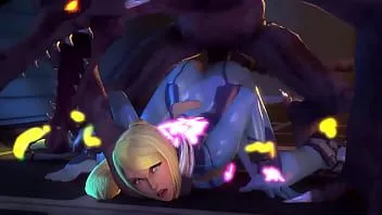 play Metroid - samus probando la vida silvestre local