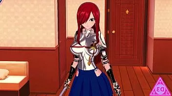 play Koikatsu erza natsu fairy tail, avoir des relations sexuelles pipe branlette et éjaculation non censurée ... thereal3dstories