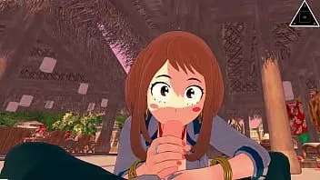 play Koikatsu ochaco uraraka,shoto todoroki, have sex blowjob handjob and cumshot uncensored... thereal3dstories