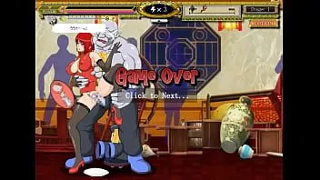 Odtwórz Ładna pani ninja uprawia seks z silnymi mężczyznami w grze kung-fu gl hentai