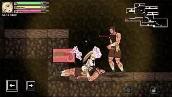 Odtwórz Ładna blondynka uprawia seks z mężczyznami w gorącej grze hentai w akcie porno