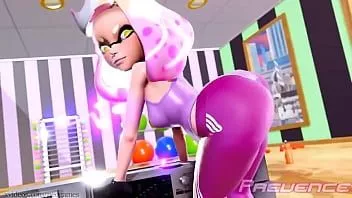 Играть Splatoon 2, жемчуг и марина тверкают от prevence (петля)