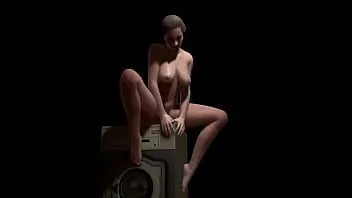 Reproducir Milf usando la esquina de la lavadora