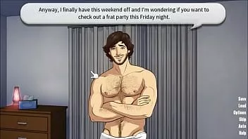 play 私が片思いしている 2 人の男性にキスします。とメモリにジャックオフ |上に出てくる - イアン パート 03