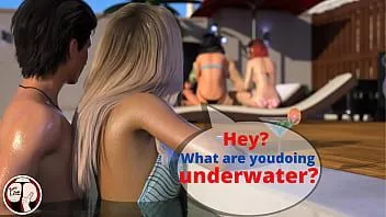 Reproducir Rubia intenta llegar al orgasmo en silencio en una piscina pública, pero el jugo de su coño se mezcla en el agua [conviértete en una estrella de rock - emma 2]