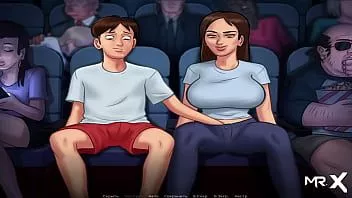play Summertimesaga - vagina membelai di bioskop di tempat umum e3 #22