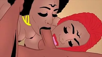 play Zabawny, seksowny, hebanowy trójkąt z dużym tyłkiem, aby otworzyć portal