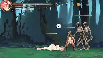 play Симпатичная дама занимается сексом с мужчинами-монстрами в файтинге gl sakura, новый хентай-геймплей