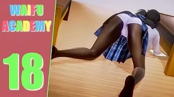 play Pulire l'accademia con una bellissima ragazza tettonawaifu academy - episodio 18