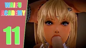 Играть Девушка-цундере проглатывает всю мою академию cumwaifu - серия 11