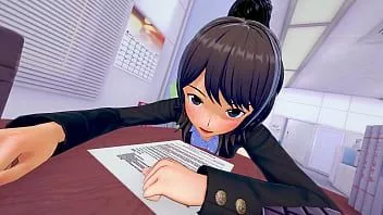 تشغيل الجنس في المكتب مع مايا تاكاهاشي - Amagami Porn
