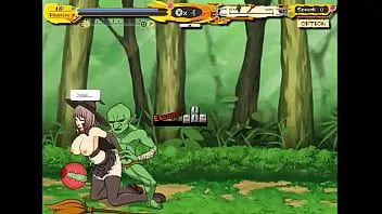 Riproduci Strega carina che fa sesso con l'uomo goblin in un gioco hentai porno bollente