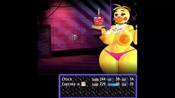চালান মোটা চিকা দিয়ে আরপিজি! (Chica's horny and kinky night 0.0.1.2)