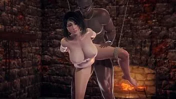 play Japanse vrouw geslagen door een zwarte man. 3D-hentai