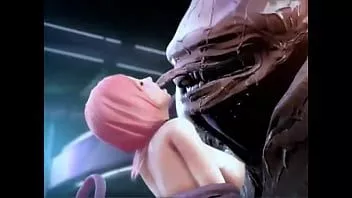 play Sevimli kız uzaylı ile anal - hentai 3d 15