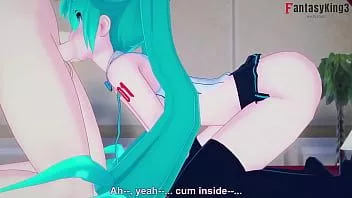play Hatsune miku chupando y follando pov | gratis