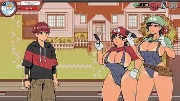 play Vida de leite assustador [jogo tabu hentai jogo pornográfico] ep.4 trio ao ar livre com as irmãs mario
