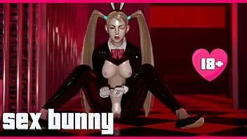 play ウサギは彼のディックに飛び乗る l 3d sfm エロアニメ