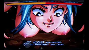 play Capitão Firehawk e a situação de amor do laser [jogos hentai pornplay] ep.1 desnudando uma garota monstro alienígena gigante em traje de látex vermelho