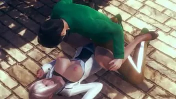 play Schattige vrouwelijke dokter hentai heeft seks met een man in hete gameplay xxx