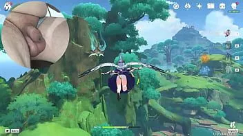 play Genshin, azgın tabibito'nun çıplak baskı horoz kamera oynanışı #3'ün maceralarını etkiliyor