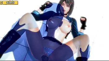 play Hentai 3D- sexy schoonheidsmeisje en de computergeest