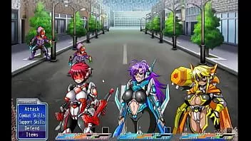 play Eroine drăguțe în jocul hentai cu soldați în noul joc rpg hentai