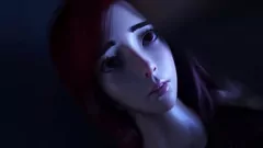 play রেডহেড বস্টি 3D হেনটাই দাঁড়িয়ে থাকা অবস্থায় বিশাল মোরগ দ্বারা লাঙ্গল করা হয়
