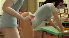 play Animacja 3D: Pierwszy anal z uczennicą Hentai