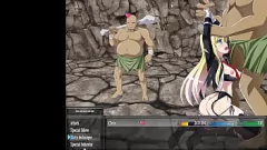 Afspelen Chris's Hentai Spel 3: Ongecensureerde blonde gangbang met Kagura en grote tieten