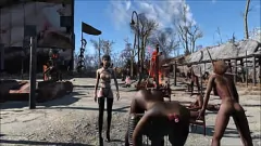 play Fashion BDSM Ekstrim di Fallout 4 dengan Brunette Remaja Seksi