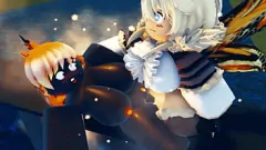play Hentai Godzilla vs Mothra Epic Sex Battle in Anime Game World