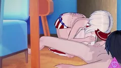 Putar Payudara besar hentai babe bercinta dan mengisap kontol besar dalam gameplay eksplisit