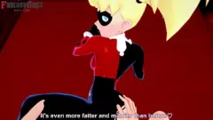 play لقاء Harley Quinn's XXX المتحركة