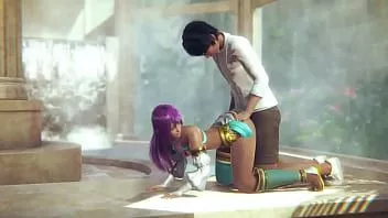 再生 ホットxxxセックスゲームプレイで男とセックスをしているかなりオダリスクな女の子の変態