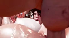 play Shoko's Wet & Wild Gangbang Orgy na plaży