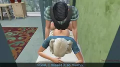 play Hentai Stepdad fica íntimo com sua enteada de anime na cama de beliche