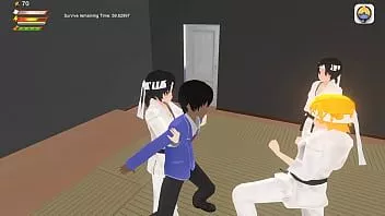 再生 3Dフェムドムゲームボールバスティング女性マスター