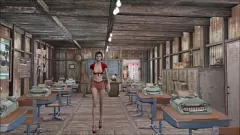 play 3D Anime Hentai in Fallout 4: Sexy Brunette Teacher's Fashion