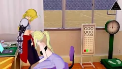 play Handjob السريع مع الشقراء في سن المراهقة إدوارد وينري من Fullmetal Alchemist