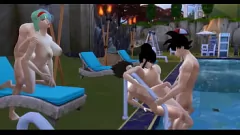 Riproduci Dragon Ball Z: orgia piena di piscina con milf accanto e step -mom - porno anime hentai