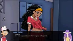 Putar Ebony milf menjadi basah dan liar di tempat kerja: pengalaman voyeur anime hentai