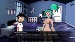 Play Redhead Ebony Hentai Anime Threesome with Big Boobs Ghosts in Amity Park